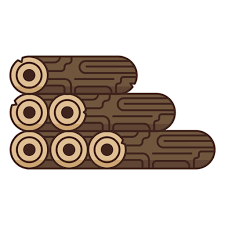 Lumberjack Logs Stack Icon Png Svg