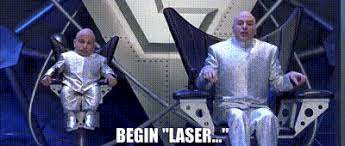 yarn begin laser austin powers