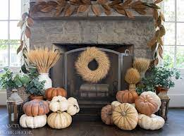 How To Decorate A Fireplace For Fall
