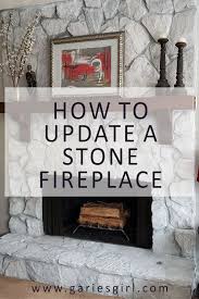 Stone Fireplace Fireplace Remodel Diy