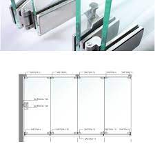 Glass Partition Sliding Folding Door