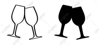 Wine Glass Symbol Or Wineglas Icon