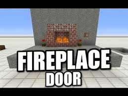 Minecraft Ps4 Fireplace Door