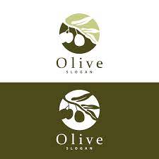 Olive Oil Logo Olive Leaf Plant Herbal