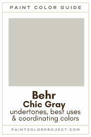 Behr Chic Gray Complete Color Review