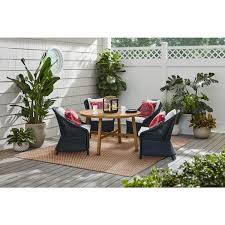 Hampton Bay Wicker S Patio Dining Set
