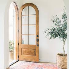 Wood Is Best For A Front Door