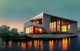 3d Rendering Of Modern House