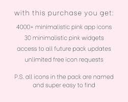 4000 Pastel Pink Ios 14 15 App Icons