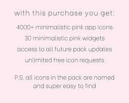 4000 Pastel Pink Ios 14 15 App Icons