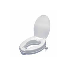 Ezee Life 2 Raised Toilet Seat With Lid