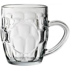Dimple Panelled Beer Tankard 29cl 1