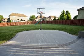 Fire Pit Basket Ball Court