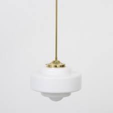 Atlas Opal Pendant Light With Solid