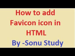 How To Add Favicon Icon In Html