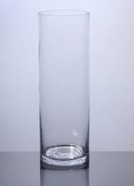 Pc410 Cylinder Glass Vase 4 X 10 12