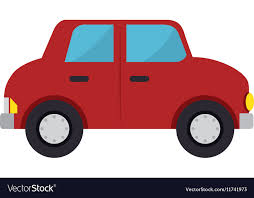 Car Toy Kid Isolated Icon Royalty Free