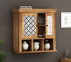 Buy Wooden Kitchen Shelves India