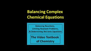 Balancing Complex Chemical Equations