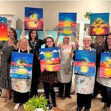 Paint And Sip Party Virgin Experience