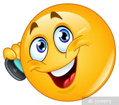 Shower Curtain Emoticon With Cell Phone