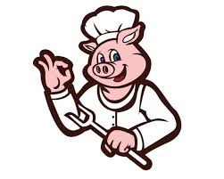 Pig Chef Svg Pig Logo Pig Cartoon