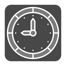 Wall Clock Generic Grey Icon