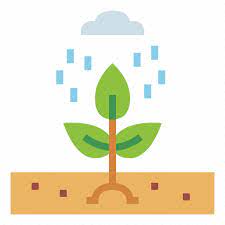 Garden Growth Plant Rain Icon
