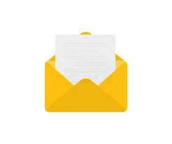 Letter Logo Design Opened Envelope