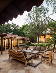 Spanish Style House In Dallas Town
