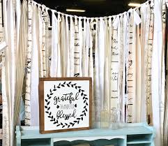 Stunning Diy Fabric Garland Backdrop