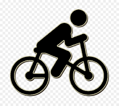 Bicycle Rider Icon Outdoor Activities