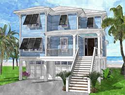 Beach House Plans From Coastal Home Plans