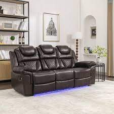 Manual Recliner 3 Seat Sofa