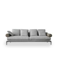 Grey Fabric Sofa Expo Offer B B Italia