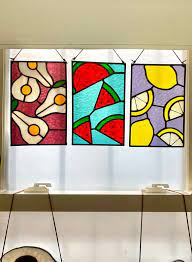 Digital Stained Glass Patterns Set Of