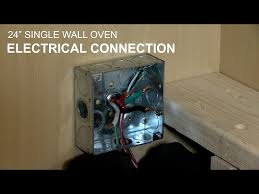 Single Wall Oven Electrical Connection