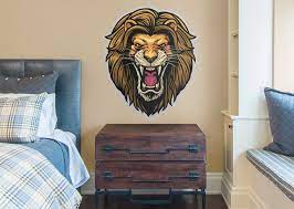 Removable Wall Vinyl Wall Decals Lion