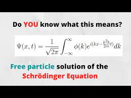 Equation For A Free Particle