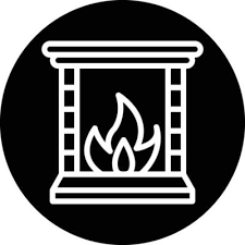Fireside Vector Art Icons And