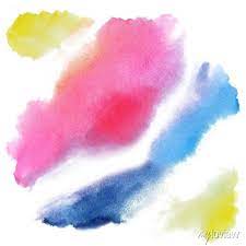 Hand Painted Watercolor Brush Strokes