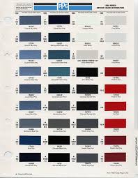 Automotive Paint Paint Color Codes