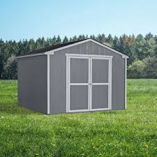 10 Ft D Outdoor Wood Storage Shed