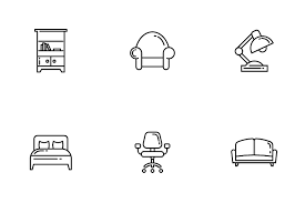 11 919 Home Decor Icon Packs Free In