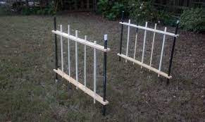 Diy Cemetery Picket Fence