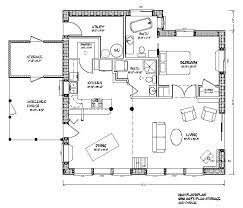 Eco Nest 1200 Plan Tiny House Floor