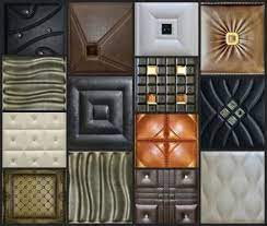 Modern Faux Leather Wall Panel At Rs