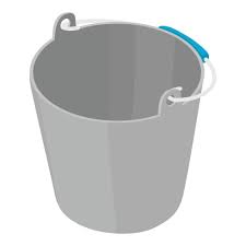 Gardening Bucket Icon Outline Style