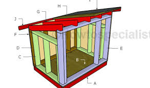 Large Dog House Roof Plans