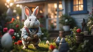 Alice In Wonderland Rabbit Stock Photos
